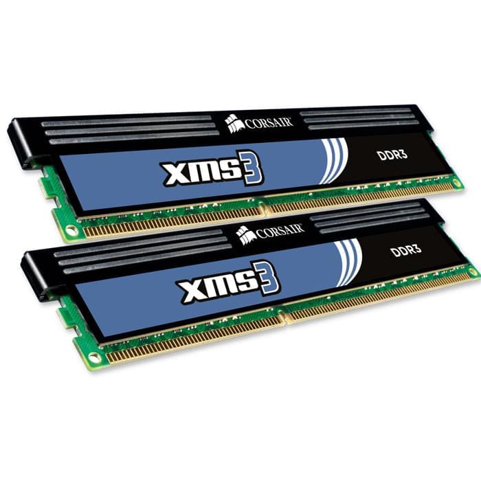 Corsair  8Go DDR3 1333MHz PC10600 - Mémoire PC Corsair sur Cybertek.fr - 0