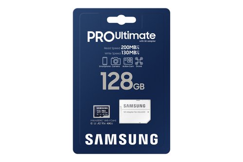 Samsung PRO Ultimate - Micro SD 128Go V30 - Carte mémoire Samsung - 7