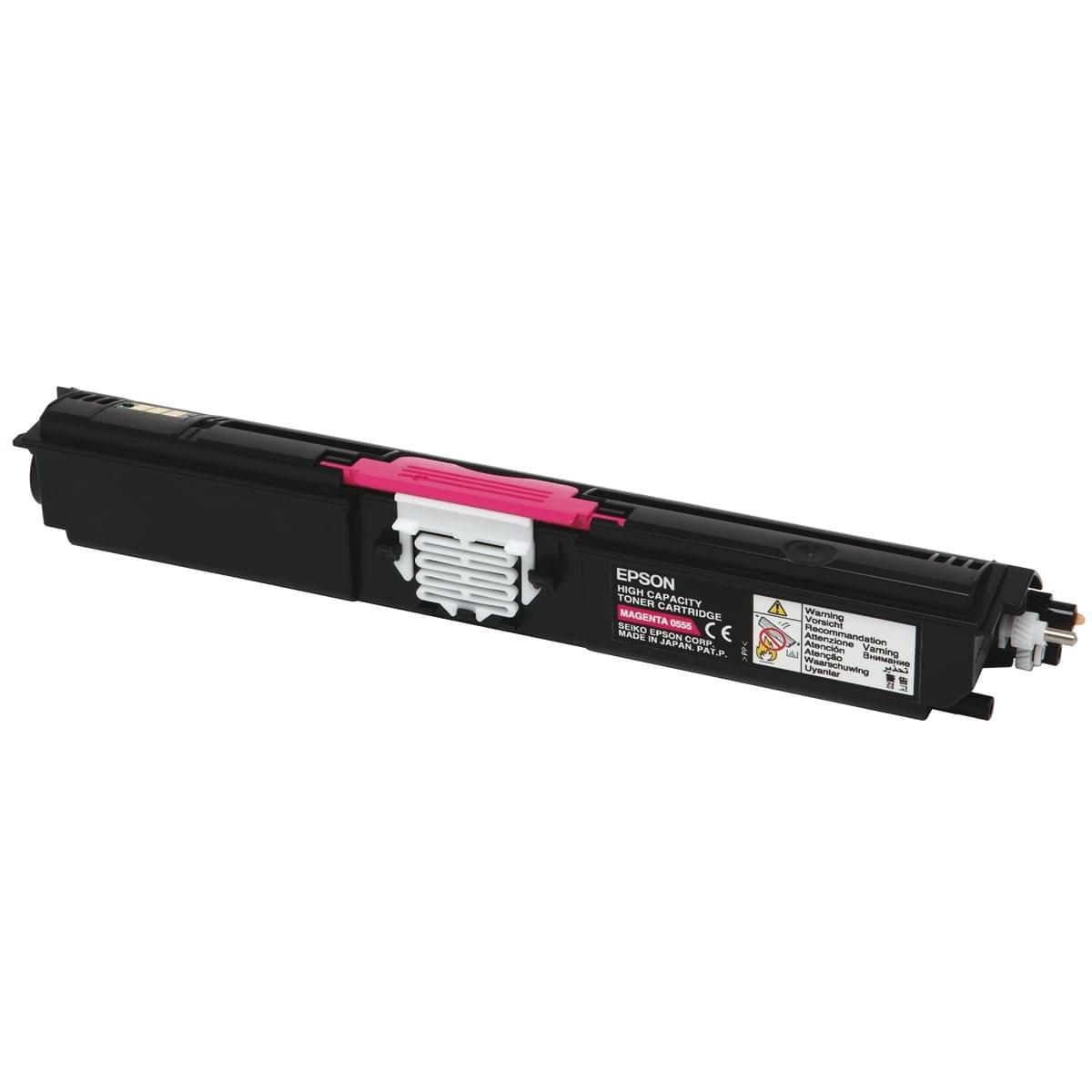 Toner Magenta Haute Capacité 2700p - C13S050555 pour imprimante Laser Epson - 0