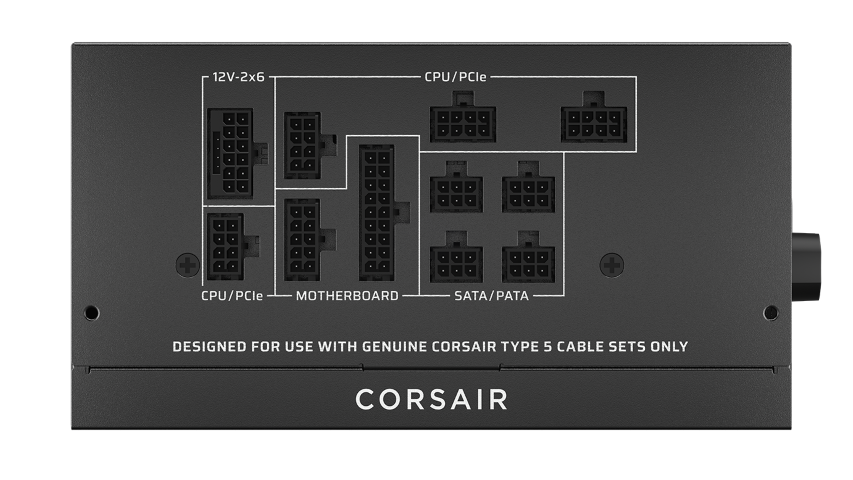 Corsair 80+ Gold (850W) - Alimentation Corsair - Cybertek.fr - 8
