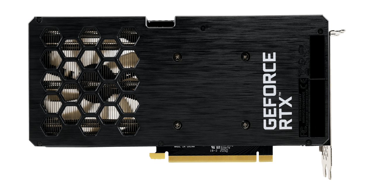 Carte graphique Palit RTX 3060 Dual LHR - RTX3060/12Go/HDMI/DP