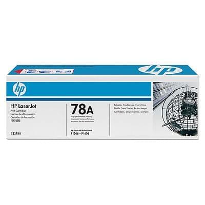 Toner Noir 78A 2100p - CE278A pour imprimante Laser HP - 0