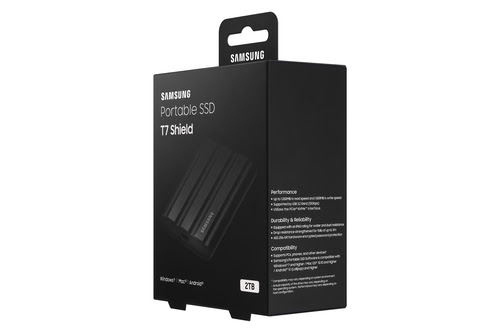 Samsung T7 SHIELD 2To Black (MU-PE2T0S/EU) - Achat / Vente Disque SSD externe sur Cybertek.fr - 9