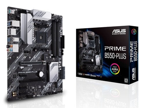 Asus PRIME B550-PLUS ATX  - Carte mère Asus - Cybertek.fr - 0