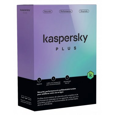 image produit Kaspersky Antivirus Plus Boîte - 1 An / 1 PC Cybertek