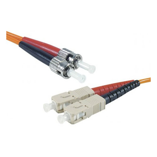 Connectique réseau Cybertek Fibre Optique Multimode OM1 SC/ST 62,5/125 - 2.00m