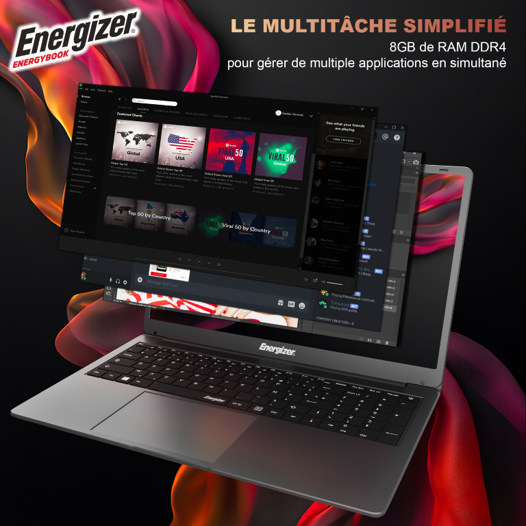 Energizer L17-N41-82AZ - PC portable Energizer - Cybertek.fr - 5