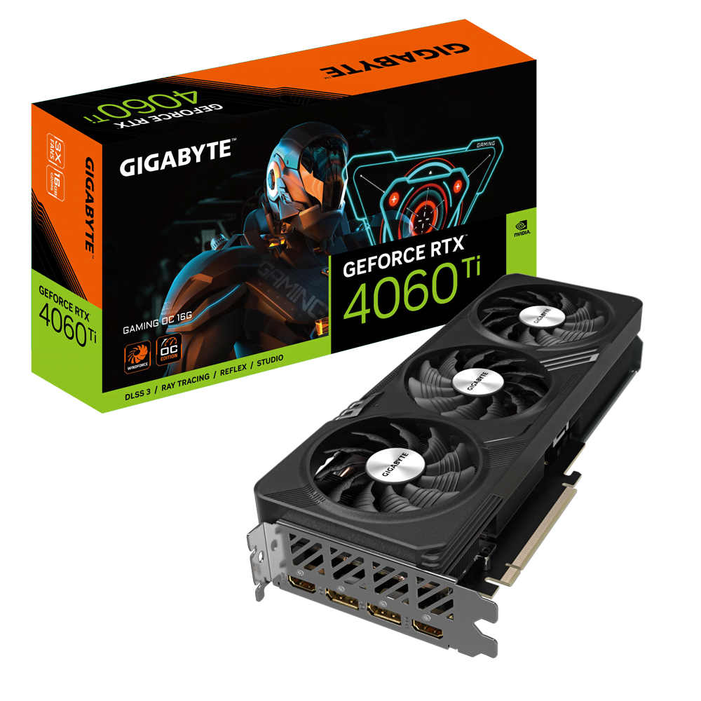 Carte graphique Gigabyte GeForce RTX 4060 Ti 16GB Gaming OC 