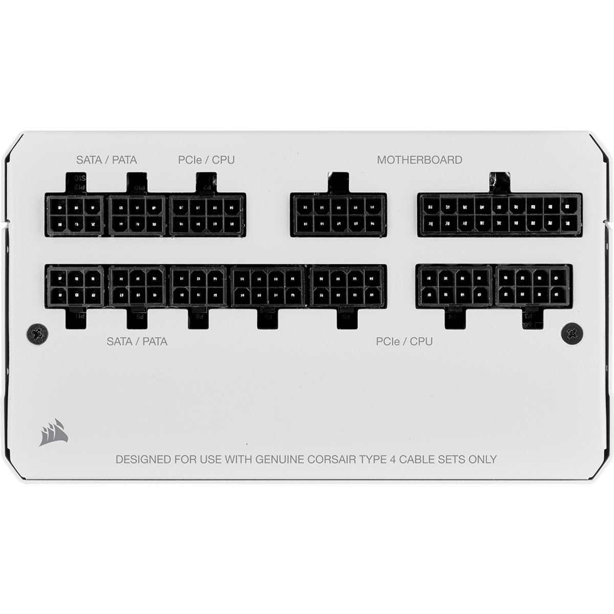 Corsair ATX 750W- RM750 80+ Gold Mod. White -CP-9020231-EU (CP-9020231-EU) - Achat / Vente Alimentation sur Cybertek.fr - 4