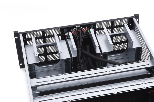 Alphacool Rack ES 4U Gris - Boîtier PC Alphacool - Cybertek.fr - 5