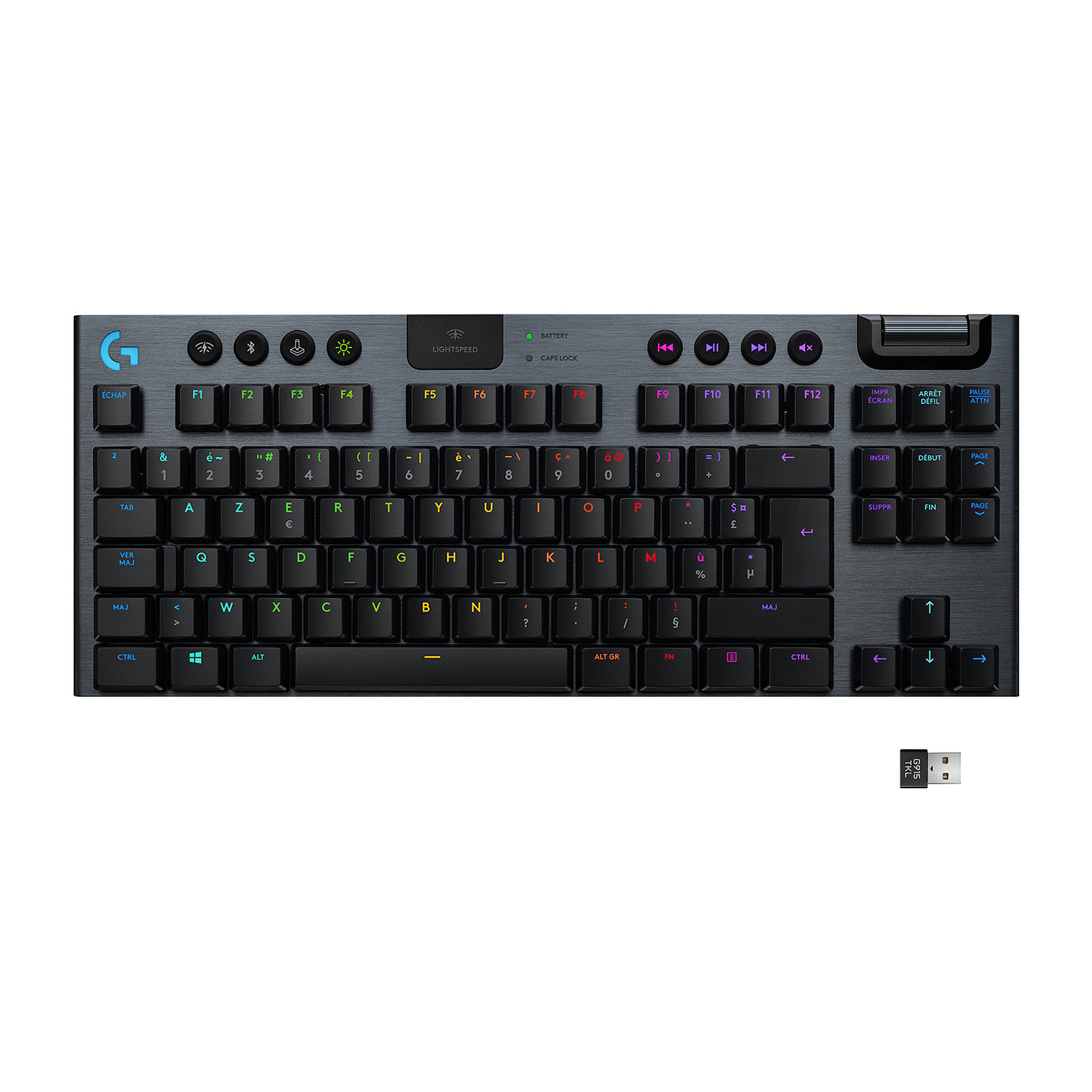 Logitech G915 TKL Lightspeed - Clavier PC Logitech - Cybertek.fr - 0