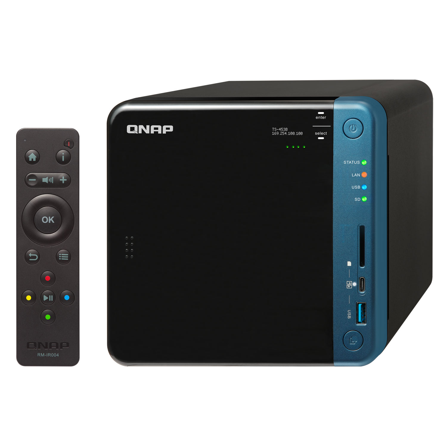 Qnap TS-453B-8G - 4 HDD - Serveur NAS Qnap - Cybertek.fr - 3