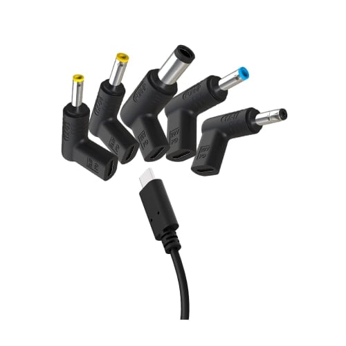 T'nB 5 Embouts chargeurs USB-C vers HP - Noir (CHTIPHP) - Achat / Vente Chargeur sur Cybertek.fr - 0