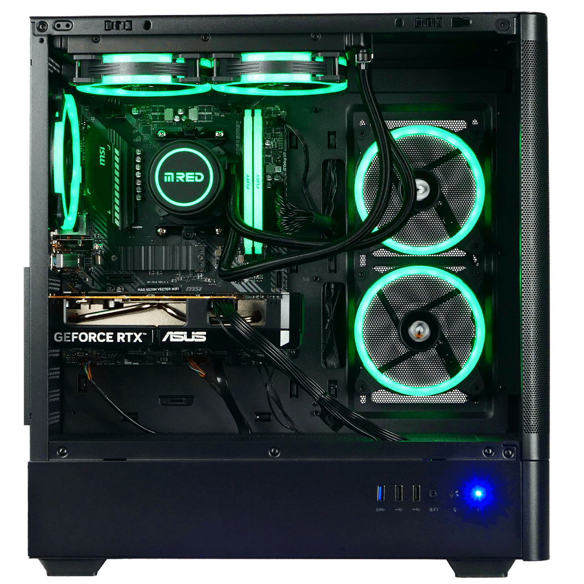 Cybertek VORTEX - R5-5500/5060/16Go/1To (PCG-10603064) - Achat / Vente PC Fixe sur Cybertek.fr - 1