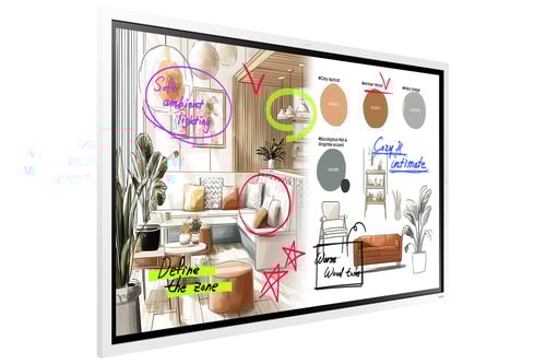 Samsung 55 pouces  LH55WMFWBGCXEN - Ecran PC Samsung - Cybertek.fr - 1