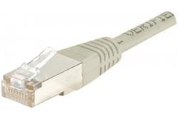No Name Cordon Cat 6, 4P Moule 0.50 m FTP Rouge
