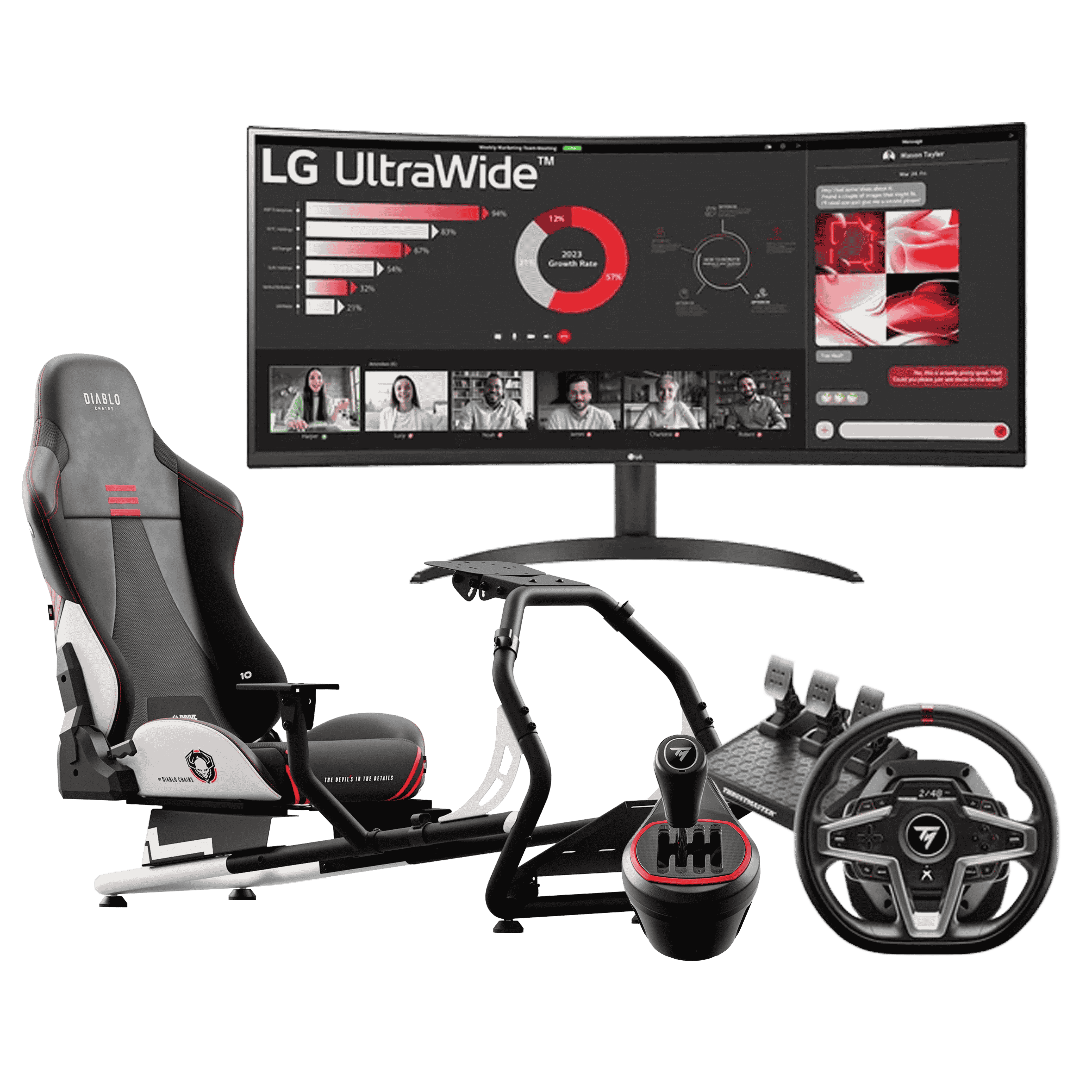 ThrustMaster Pack Simracing MAGASIN EN LIGNE Cybertek