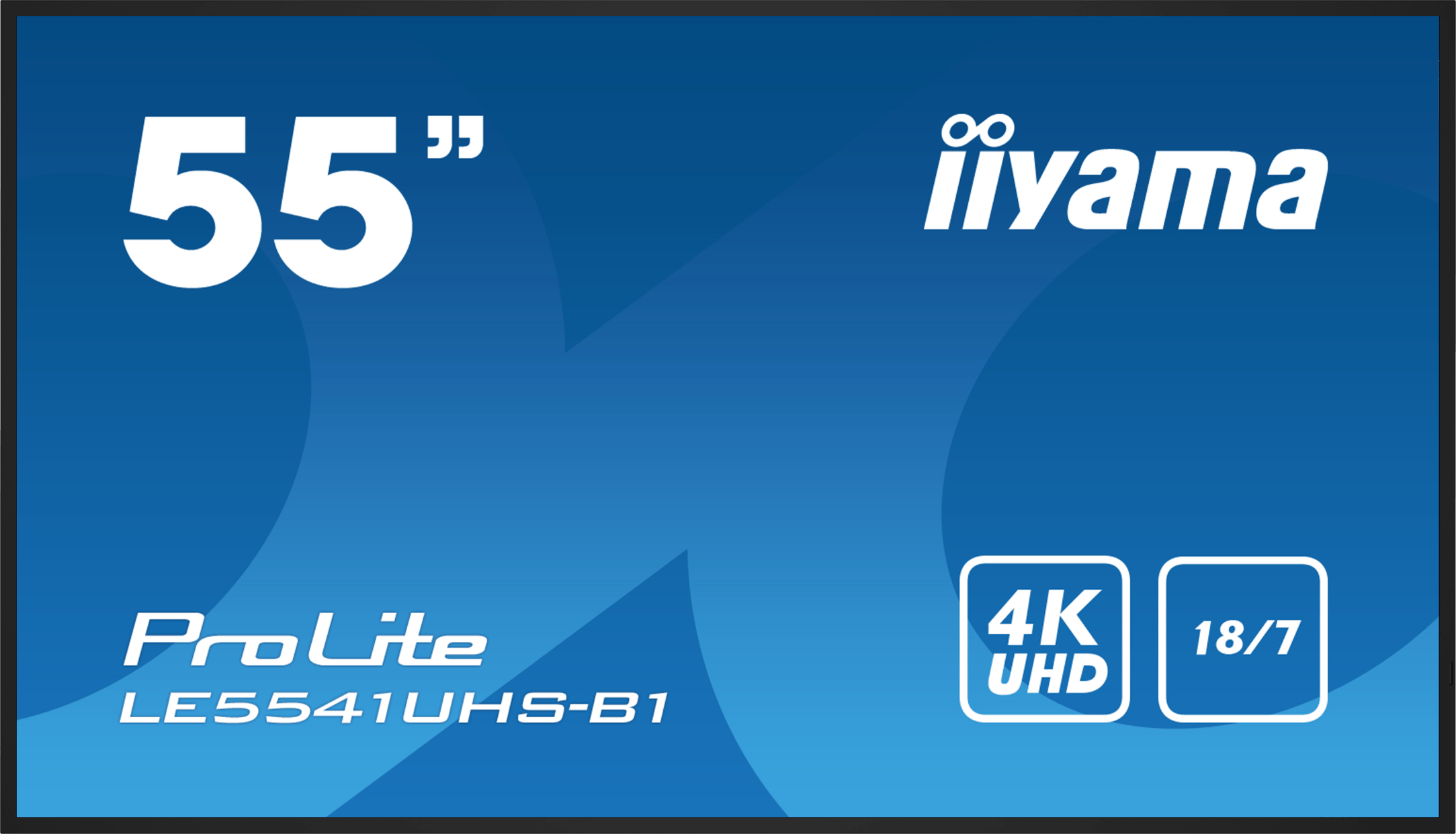 Iiyama 55"  LE5541UHS-B1 - Ecran PC Iiyama - Cybertek.fr - 0