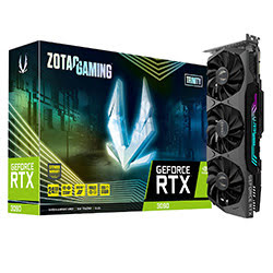 ZOTAC RTX 3090 TRINITY - RTX3090/24Go/HDMI/DP