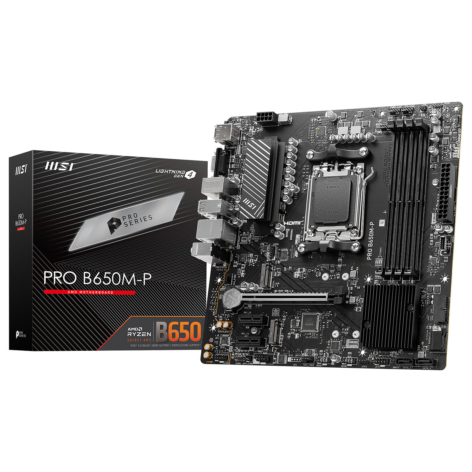 image produit MSI PRO B650M-P Cybertek