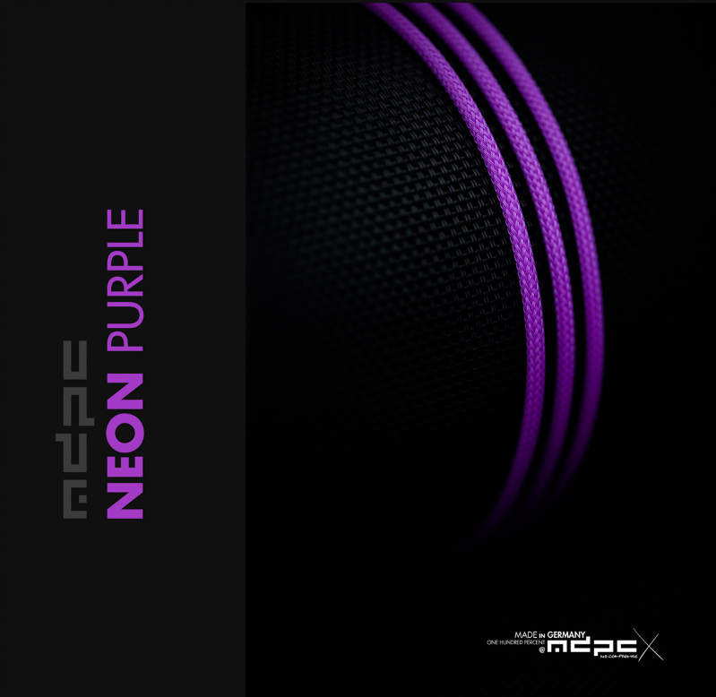 MDPC-X NEON-Purple Cable Sleeve XTC (SL-XTC-NP) - Achat / Vente Modding sur Cybertek.fr - 0