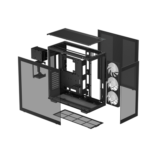 Deepcool CH780 Noir Noir - Boîtier PC Deepcool - Cybertek.fr - 10