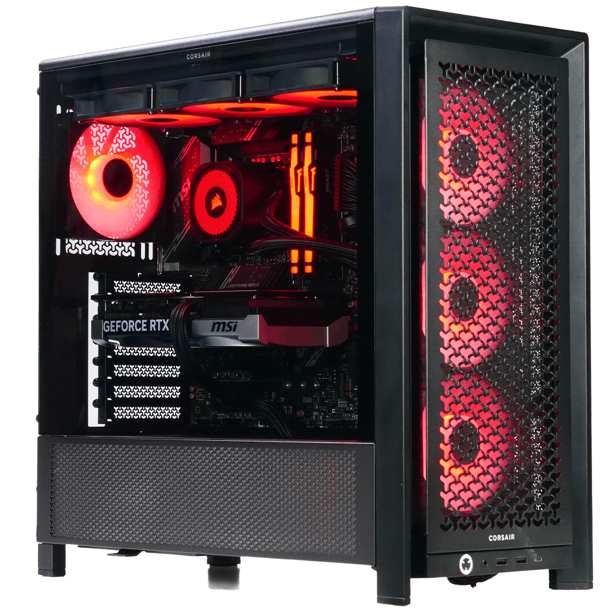 Cybertek HELLFIRE - i7-14700KF/5070/32Go/1To (PCG-10603102) - Achat / Vente PC Fixe sur Cybertek.fr - 0