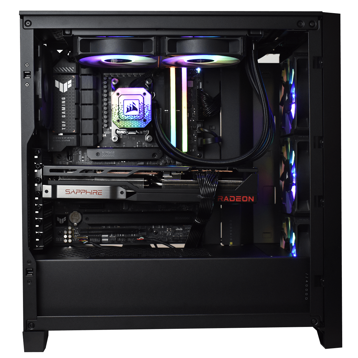 Cybertek RED DEVIL - 7800X3D/RX7900XT/32Go/2To - Achat / Vente PC Fixe sur Cybertek.fr - 1