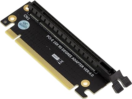 Adaptateur Riser équerre à 90° - Pcie 4.0 - Connectique PC - 2