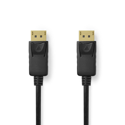 image produit Nedis Câble DisplayPort 1.4 8K male/male - Noir - 2m - Plaqué or Cybertek