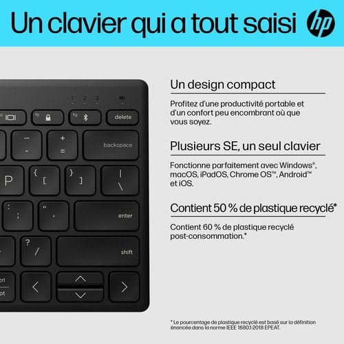 HP 355 Compact multi-appareil - Clavier PC HP - Cybertek.fr - 16