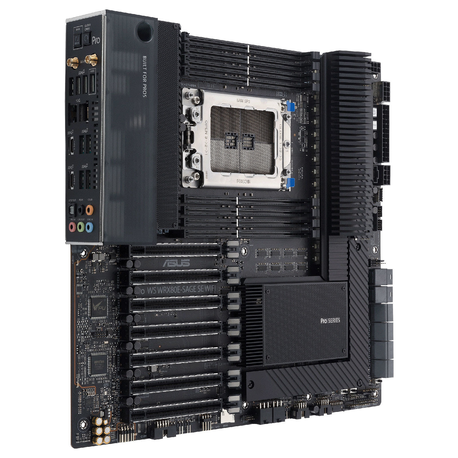 Asus Pro WS WRX80E-SAGE SE WIFI   - Carte mère Asus - Cybertek.fr - 3