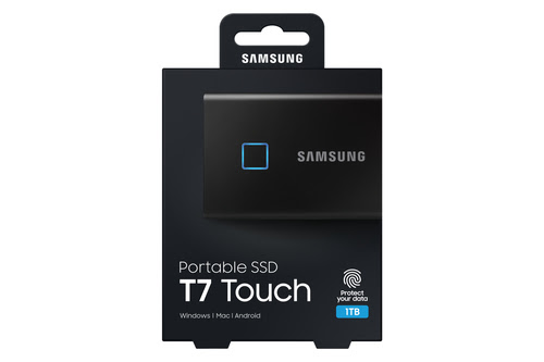 Samsung T7 Touch 1To Black (MU-PC1T0K/WW) - Achat / Vente Disque SSD externe sur Cybertek.fr - 30