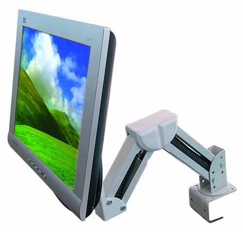 Bras articulé pivotant support LCD 15/24" VESA - Accessoire écran - 0