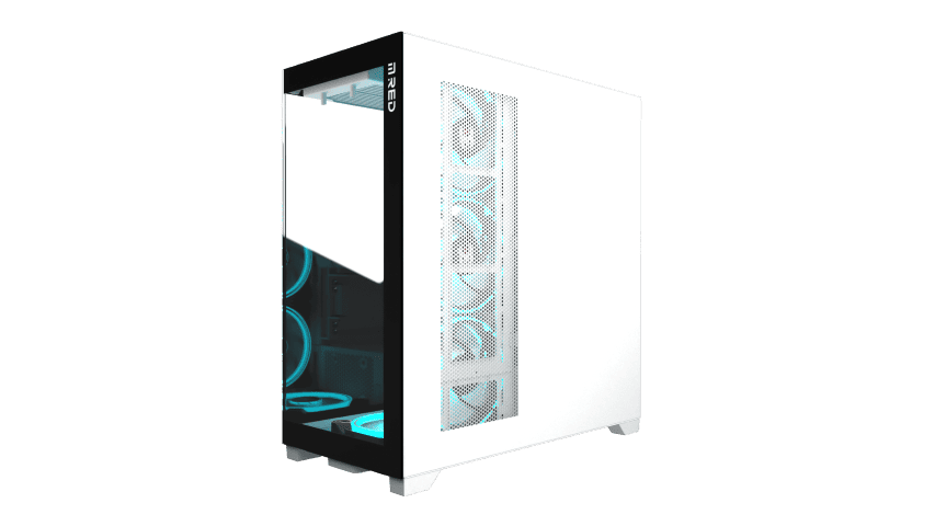 M.RED Radiant.X White Blanc - Boîtier PC M.RED - Cybertek.fr - 8