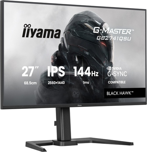 Iiyama 27 pouces  GB2741QSU-B1 - Ecran PC Iiyama - Cybertek.fr - 3