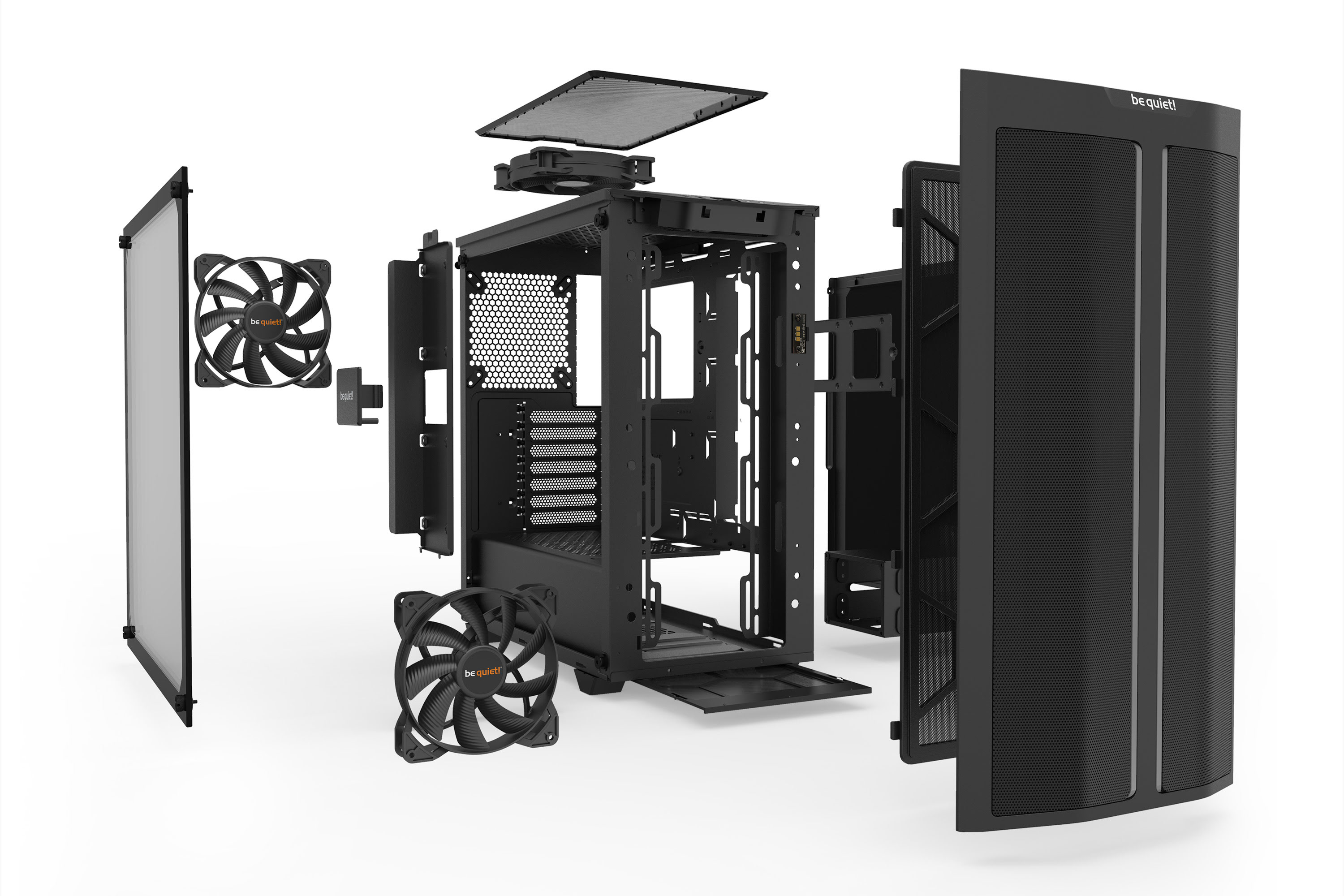 be quiet! Pure Base 500DX Black BGW37 Noir - Boîtier PC be quiet! - 3