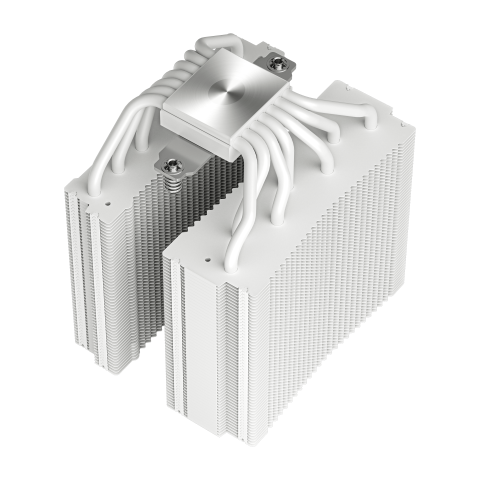Deepcool CH160 Blanc-mT/SsAlim/Mini-ITX+ASSASSIN IV S Blanc Blanc - Boîtier PC - 14