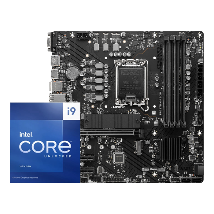 BUNDLE PRO B760M-P + Core i9-14900KF - Cybertek.fr - 0