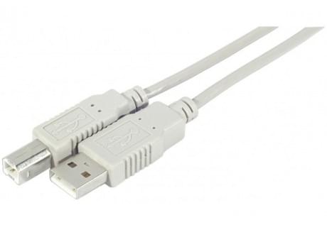 Câble Imprimante USB2.0 - 3m - Connectique PC - Cybertek.fr - 0