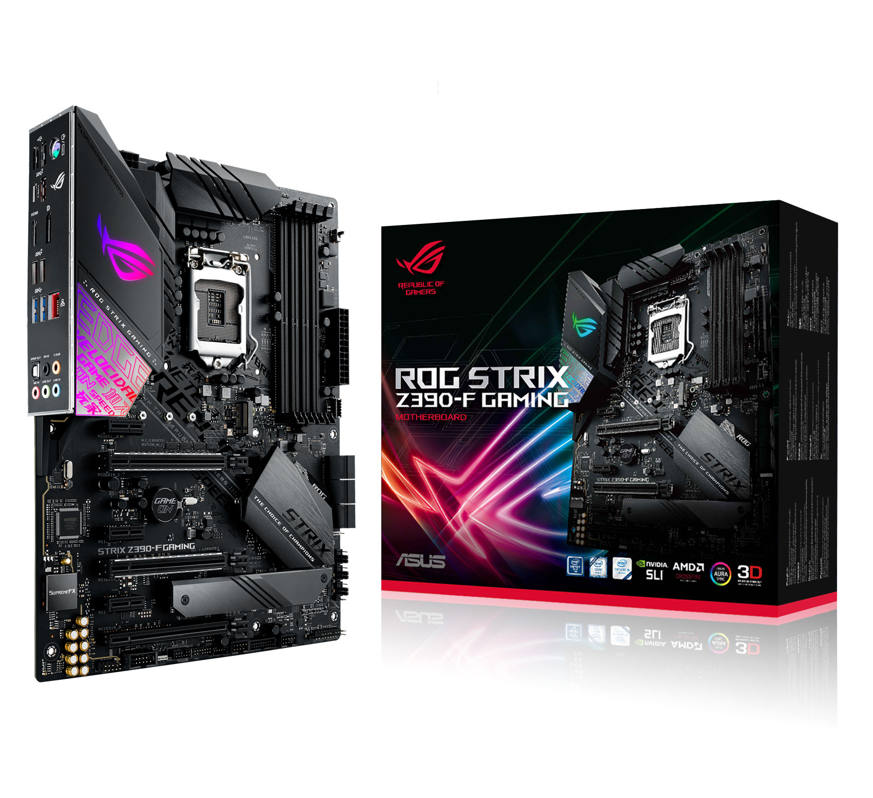 Asus ROG STRIX Z390-F GAMING ATX  - Carte mère Asus - Cybertek.fr - 0