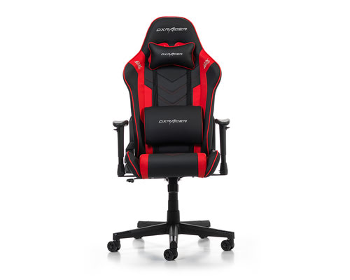 DXRacer Prince P132-NR Noir/Rouge - Siège PC Gamer - Cybertek.fr - 1
