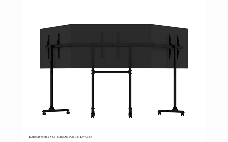 Next Level Racing Free Standing Triple Monitor Stand (NLR-A010) - Achat / Vente Accessoires Simracing sur Cybertek.fr - 2