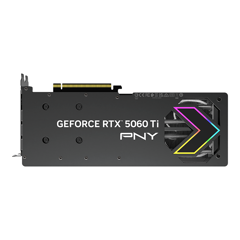 PNY RTX 5060Ti 8Go ARGB Overclocked Triple Fan - Carte graphique - 8
