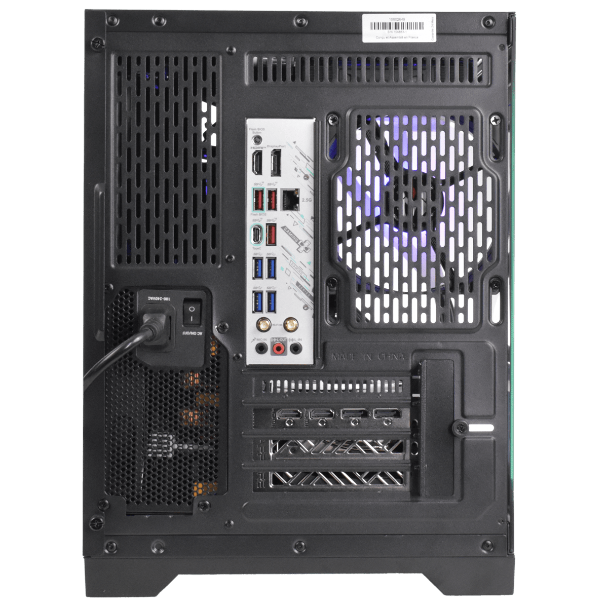 Cybertek INFERNO - R7-7700X/RX9070XT/32Go/2To (0925-CYB) (PCG-10602649) - Achat / Vente PC Fixe sur Cybertek.fr - 5
