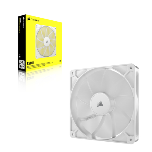Ventilateur boîtier Corsair RS140 PWM 140 mm - Blanc Cybertek