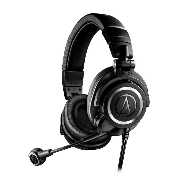 Audio-Technica ATH-M50xSTS StreamSet Stereo Noir - Micro-casque - 0