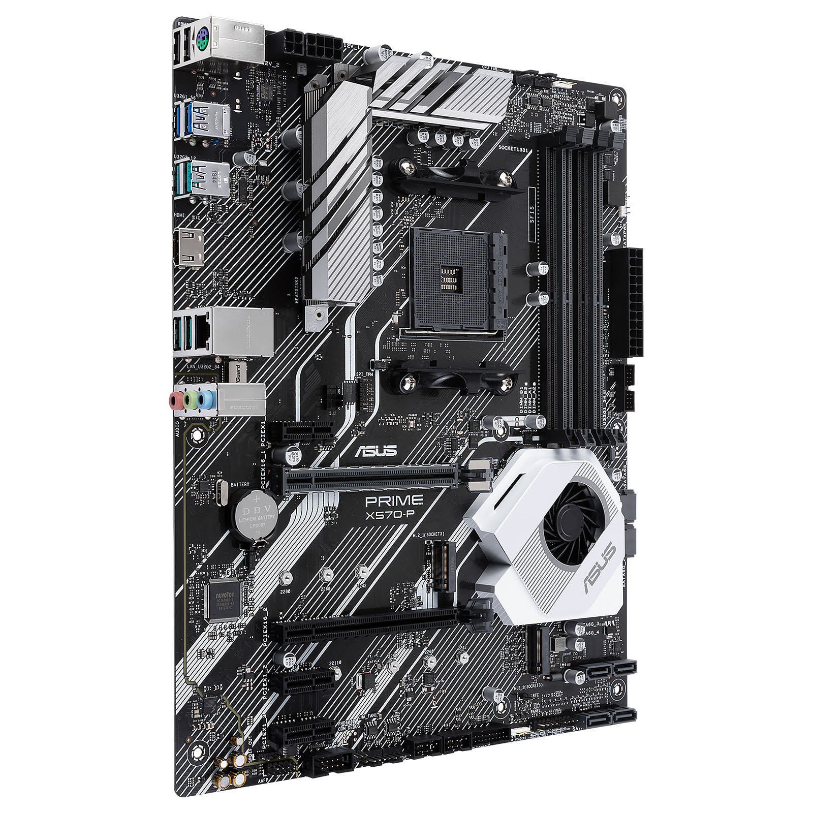 Asus PRIME X570-P ATX  - Carte mère Asus - Cybertek.fr - 2