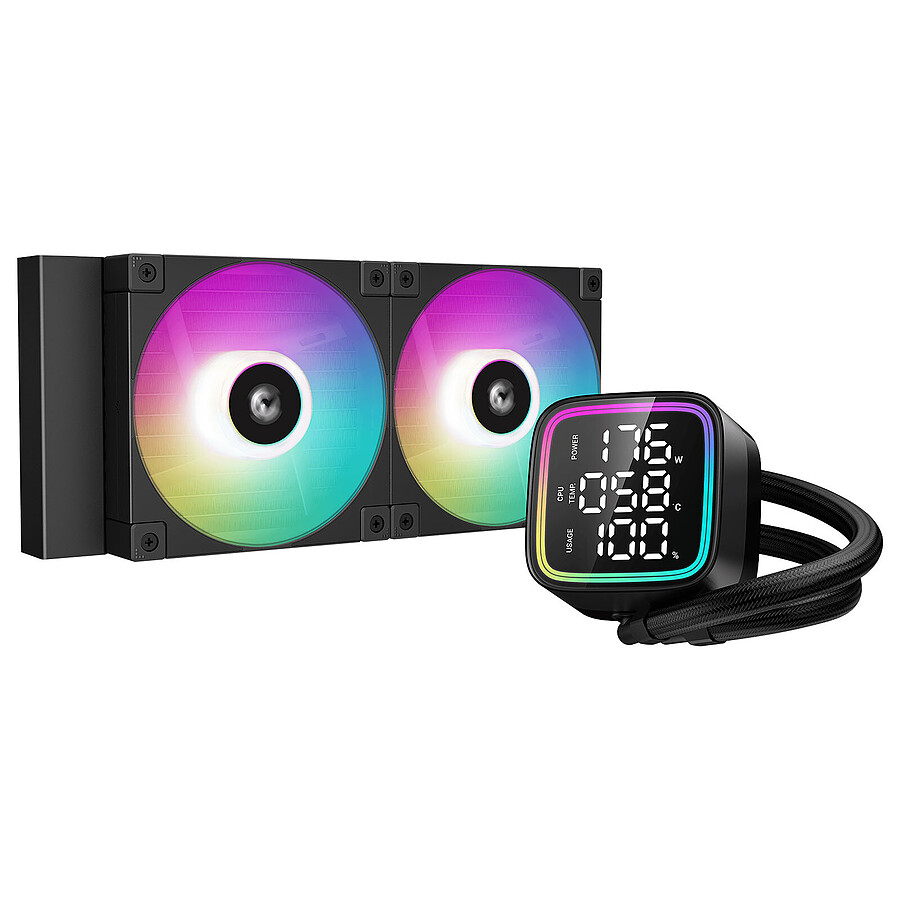 Deepcool LQ240 - Noir - 240 mm - Watercooling Deepcool - 0