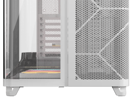 Corsair Air 5400 LX-R RGB Link Blanc + RM1000e Blanc - Boîtier PC - 4